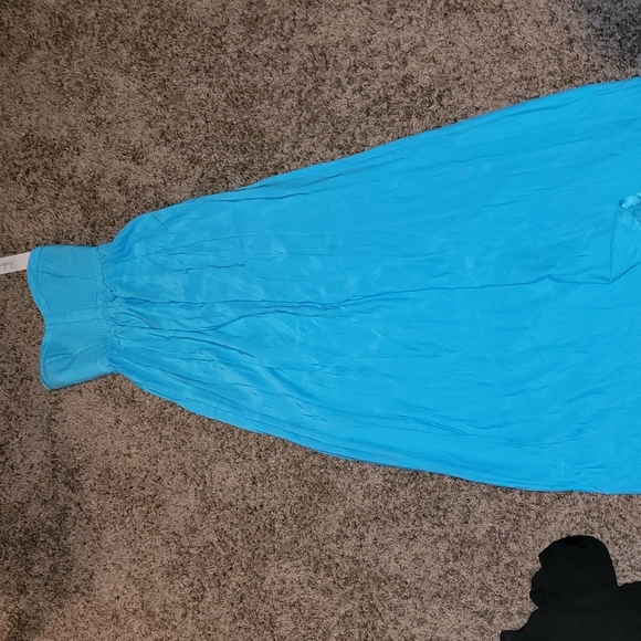 PARKER NWT LONG BUSTIER MAXI REAL SILK LINED DRESS - Picture 9 of 10